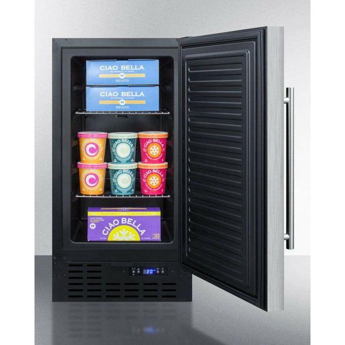 Summit 18 in. Built-In All-Freezer, ADA Compliant - SCFF1842