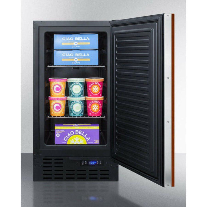 Summit 18 in. Built-In All-Freezer, ADA Compliant - SCFF1842