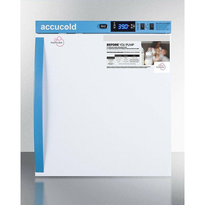 Summit 18 in. Countertop MOMCUBE™ 1 Cu.Ft. C Breast Milk Refrigerator - MLRS1MC