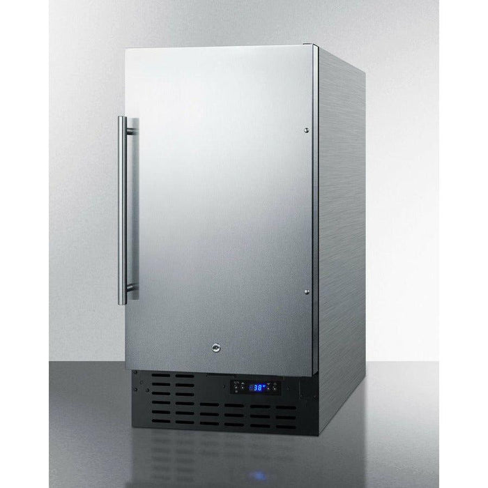 Summit 18 in. Wide 2.7 Cu. Ft. Compact Refrigerator with Adjustable Shelves - FF1843B