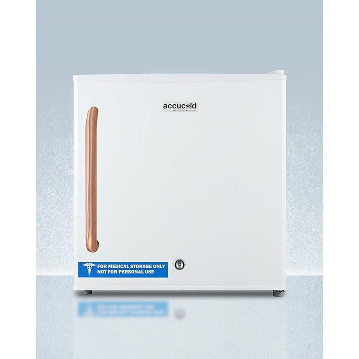 Summit 19 in. Compact All-Freezer with Antimicrobial Pure Copper Handle - FS24LTBC