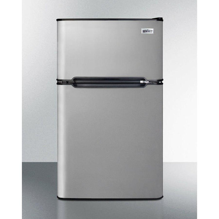 Summit 19 in. Wide 2-Door Refrigerator-Freezer - CP34BSS