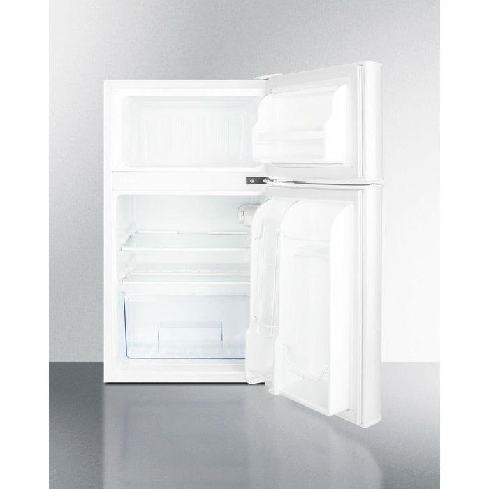 Summit 19 in. Wide 3.2 Cu. Ft. Energy Star Rated Compact Refrigerator with Crisper Drawer - CP34W