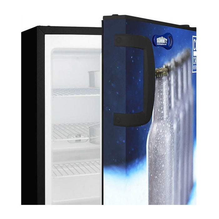 Summit 20 in. Wide 2.68 Cu. Ft. Capacity Beer Froster with Adjustable Shelves - ALFZ37BFROST