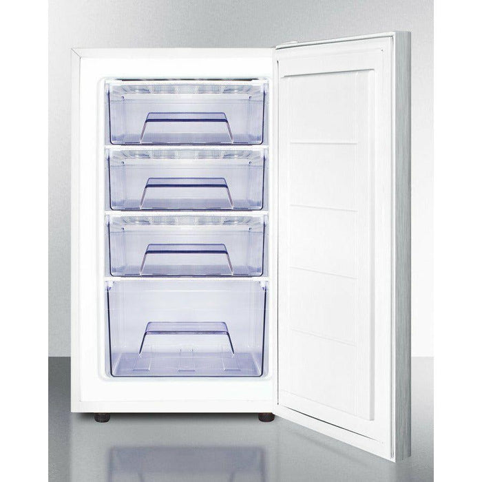 Summit 20 in. Wide All-Freezer - FS407LWXSSHH