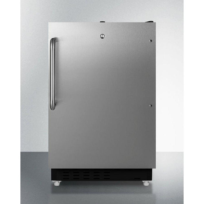 Summit 21 in. Wide 2.68 Cu. Ft. Compact Refrigerator with Adjustable Shelves - ALRF49B