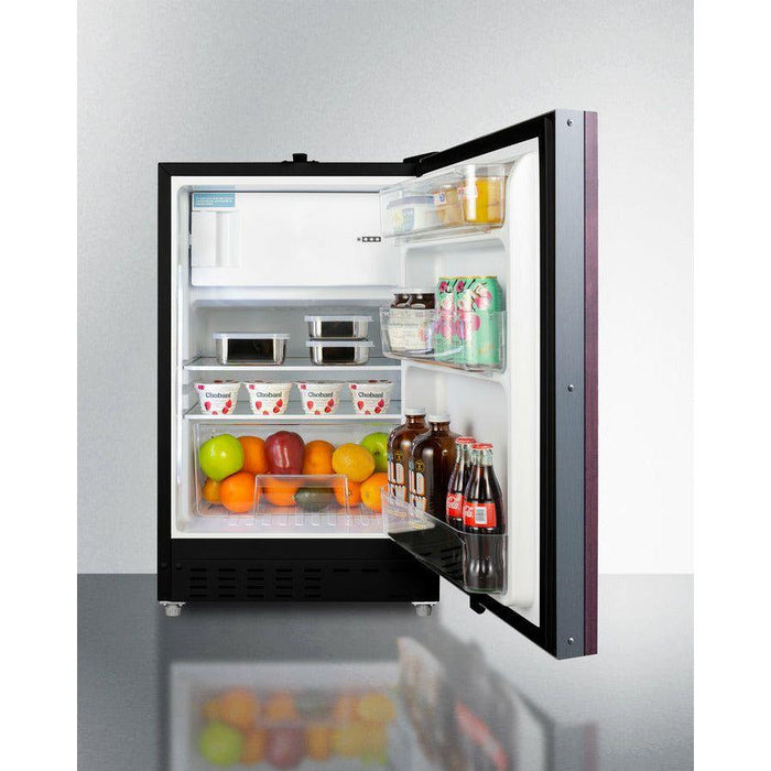 Summit 21 Inch Wide 2.68 Cu. Ft. Compact Refrigerator with Adjustable Shelves - ALRF49BIF