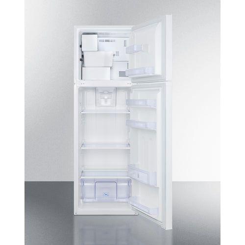 Summit 22 in. Wide Top Mount Refrigerator-Freezer With Icemaker - FF9