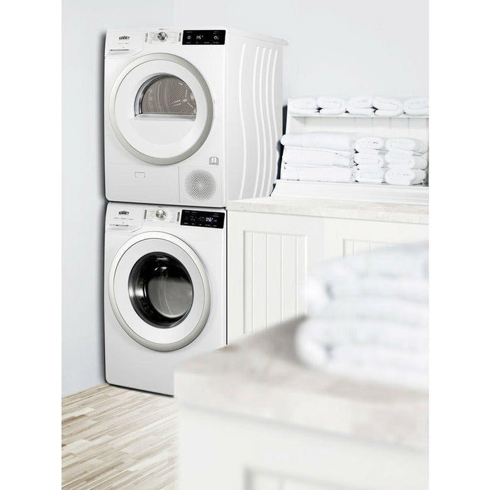 Summit 24 in. Washer/Heat Pump Dryer Combination - SLS24W3P