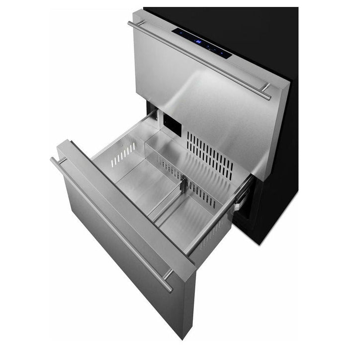 Summit 24 in. Wide 2-Drawer All-Freezer, ADA Compliant - ADFD243