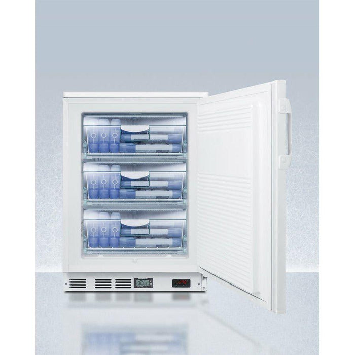 Summit 24 In. Wide All-Freezer with Capable of -30 Degrees C Operation, Temperature Alarm & Display - VT65