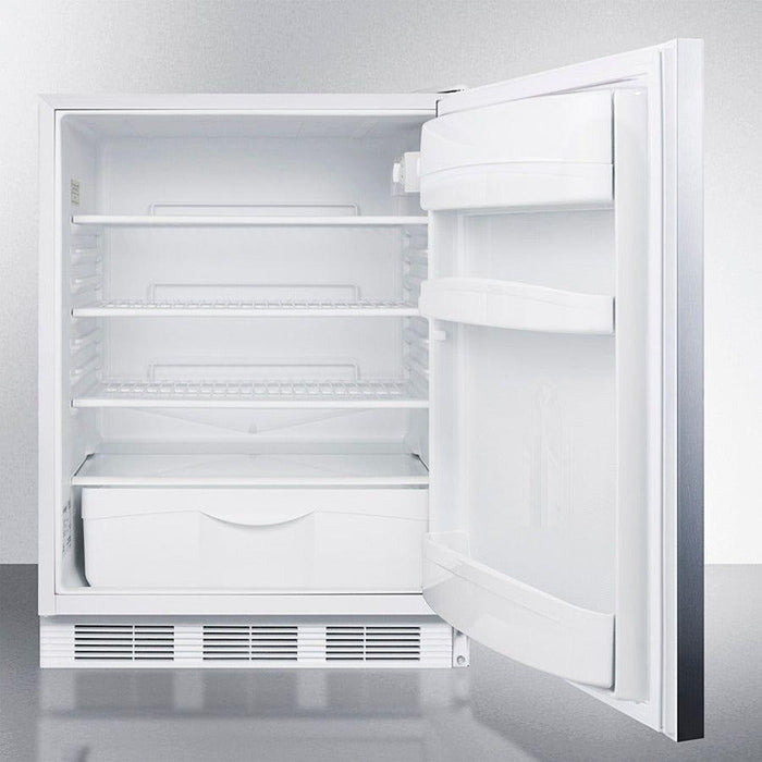 Summit 24 in. Wide All-Refrigerator, ADA Compliant - FF6LW7SS