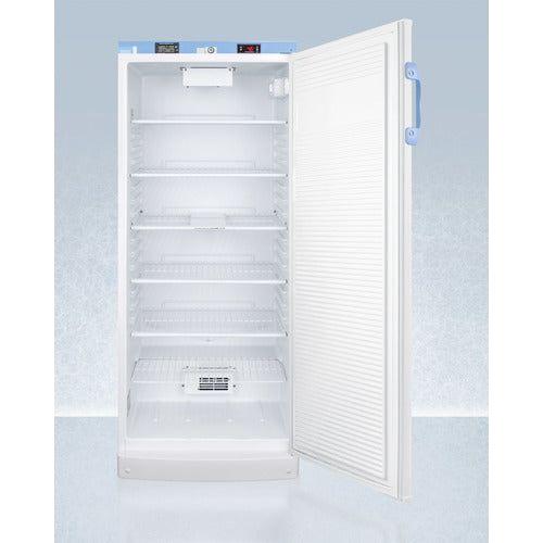 Summit 24 in. Wide All-Refrigerator with 10.1 cu. ft. Capacity, 4 Wire Shelves, with Door Lock, Right Hinge with Reversible Doors- FFAR10MED2