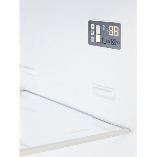 Summit 24 in. Wide Bottom Freezer Refrigerator With Icemaker - FFBF247SSIM