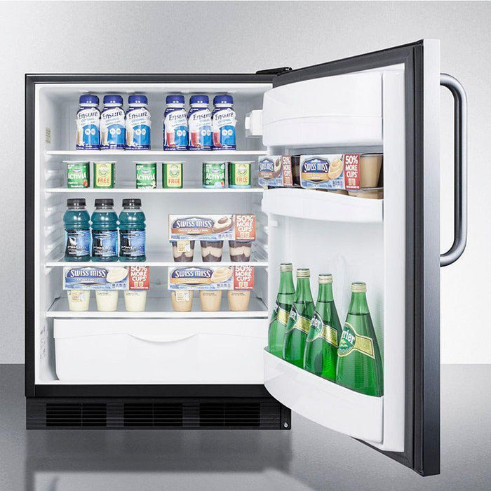 Summit 24 in. Wide Built-in All-Refrigerator, ADA Compliant FF6BK7CSSADA