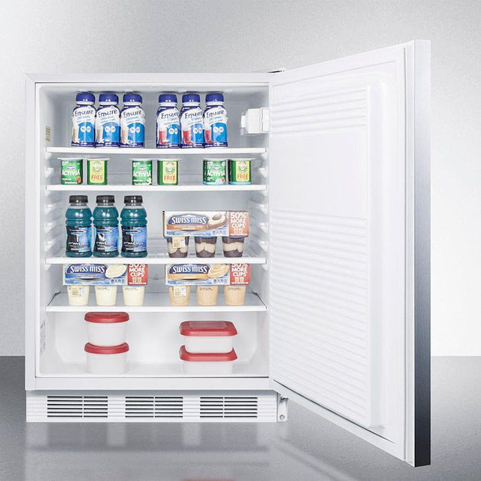 Summit 24 in. Wide Built-in All-Refrigerator, ADA Compliant - FF7WBISS