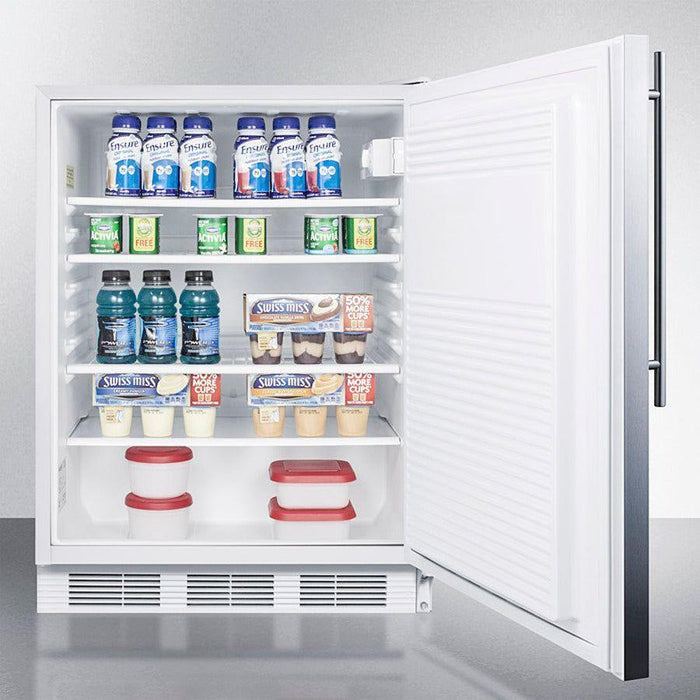 Summit 24 in. Wide Built-in All-Refrigerator, ADA Compliant - FF7WBISS