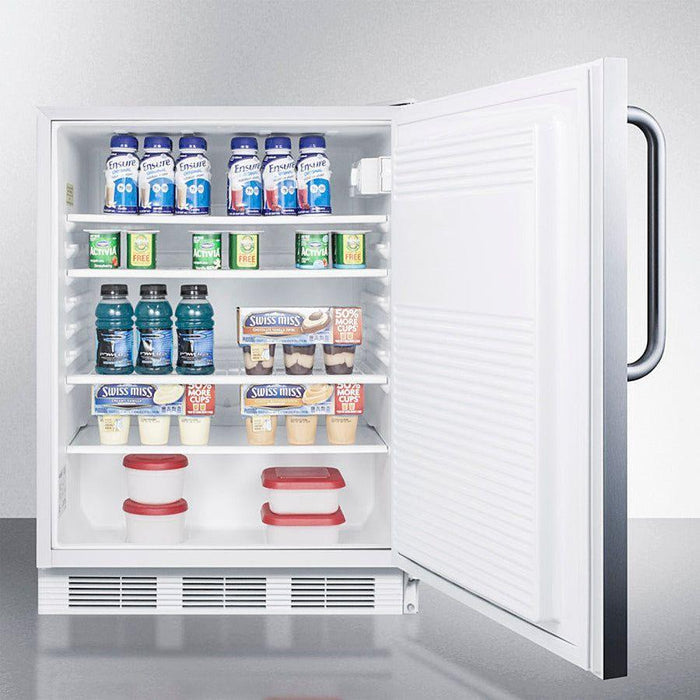 Summit 24 in. Wide Built-in All-Refrigerator, ADA Compliant - FF7WBISS