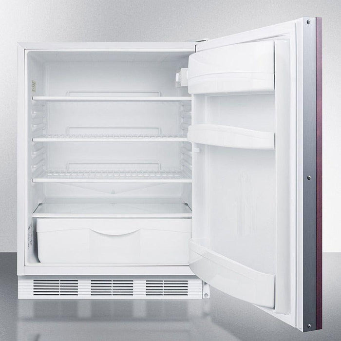 Summit 24 in. Wide Built-In All-Refrigerator, ADA Compliant (Panel Not Included) - FF6WBI