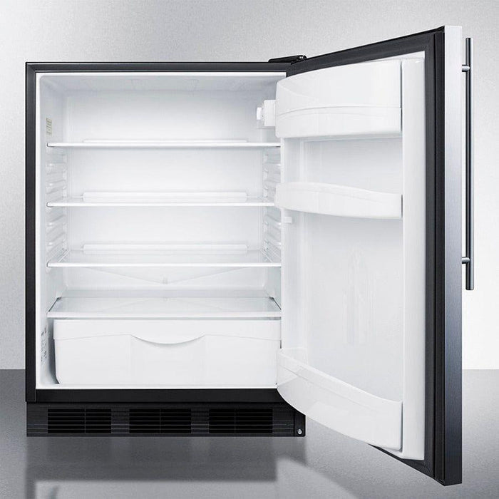 Summit 24 in. Wide Built-in All-refrigerator - FF6BK7SS