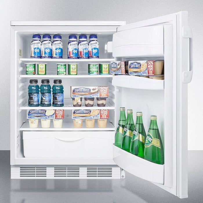 Summit 24 in. Wide Built-In All-Refrigerator - FF6WBI7