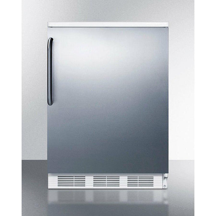 Summit 24 in. Wide Built-In All-Refrigerator - FF6WBI7SS