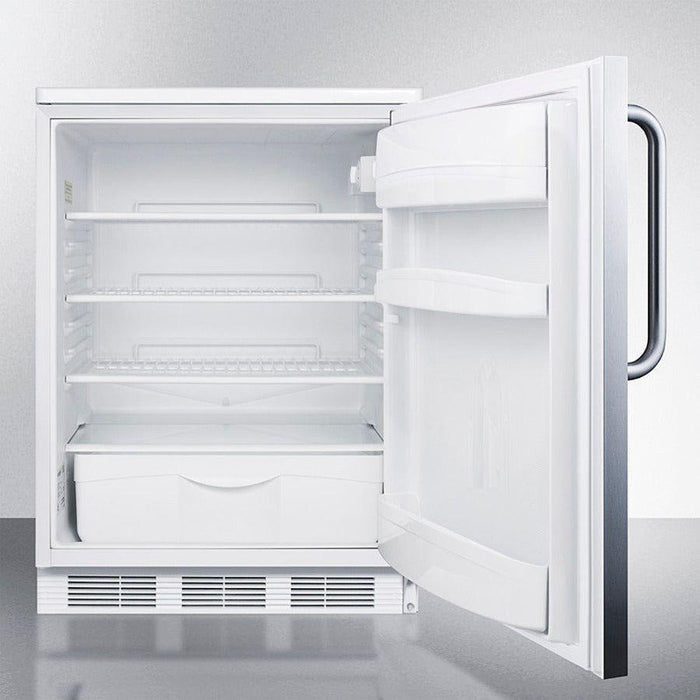 Summit 24 in. Wide Built-In All-Refrigerator - FF6WBISS