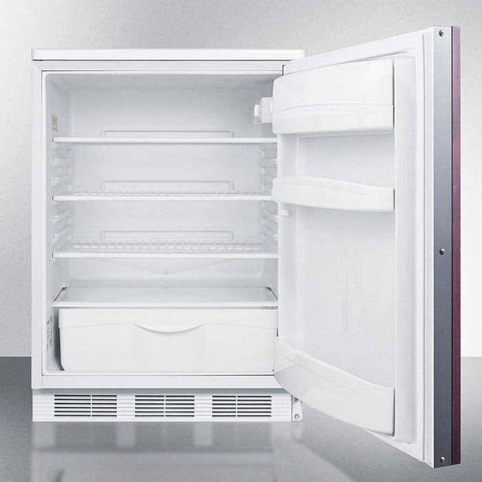 Summit 24 in. Wide Built-In All-Refrigerator (Panel Not Included) - FF6WBIIF