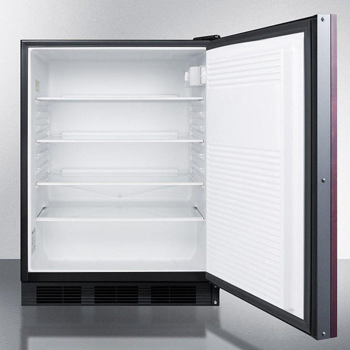 Summit 24 in. Wide Built-In All-Refrigerator (Panel Not Included) - FF7BKBIIF