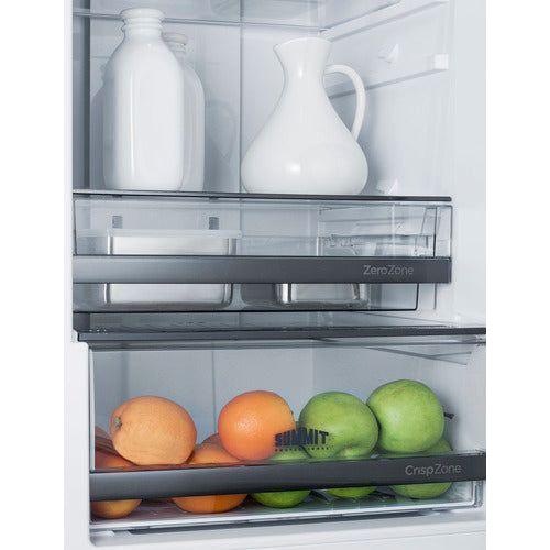 Summit 24 in. Wide Built-In Bottom Freezer Refrigerator With Icemaker - FFBF249SSBIIM