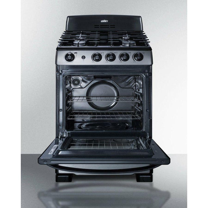 Summit 24 in. Wide Gas Range - PRO247SS