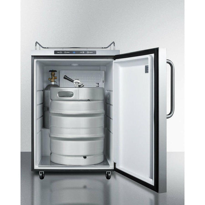 Summit 24 in. Wide Outdoor Kegerator - SBC635MOSNK