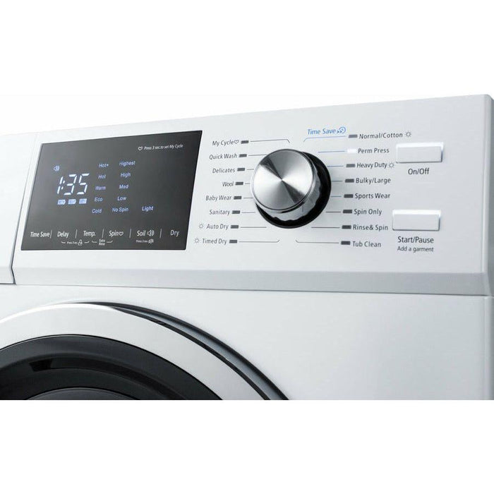 Summit 24"W 2.7 Cu.ft. Washer/Dryer Combo SPWD2202W