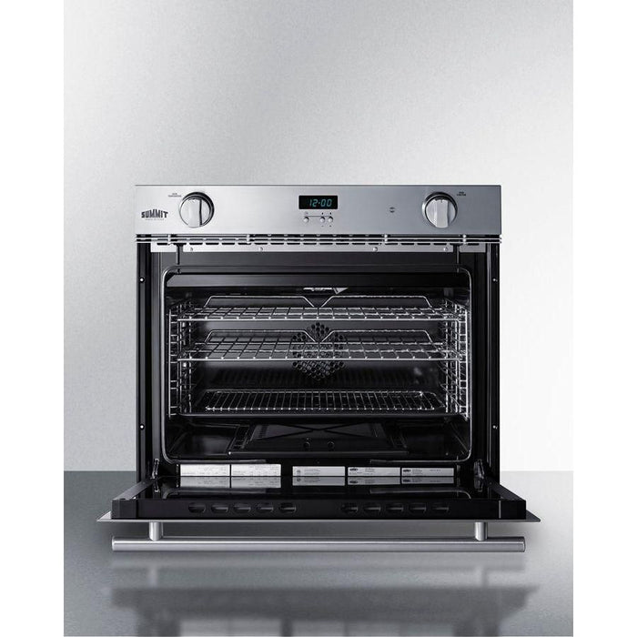 Summit 27 in. Wide Gas Wall Oven - SGWOGD27