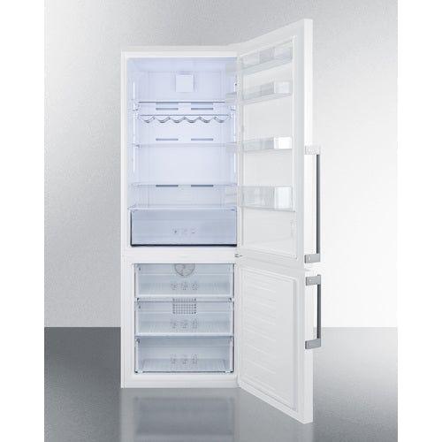 Summit 28 in. Wide Bottom Freezer Refrigerator - FFBF281W