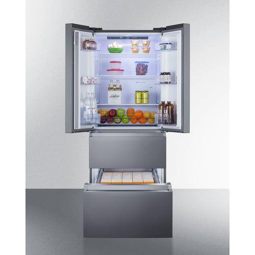 Summit 28 in. Wide French Door Refrigerator-Freezer - FDRD152PL