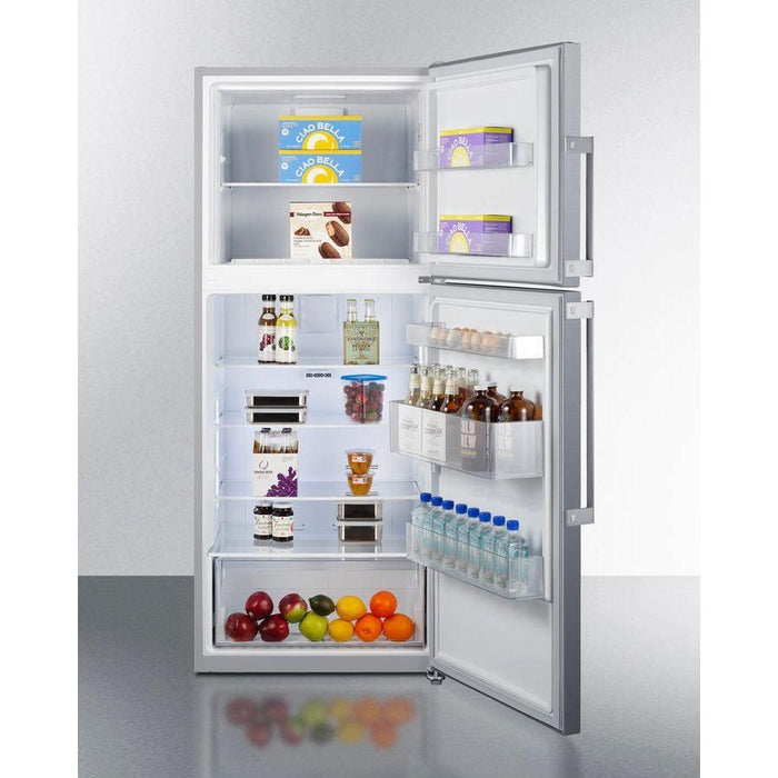 Summit 28 in. Wide Top Mount Refrigerator-Freezer - FF151