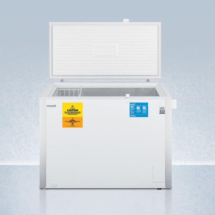 Summit 46 In. Wide 9 Cu.Ft. Chest Freezer with Manual Defrost, Capable of -35 Degrees C Operation, Alarm - VLT850