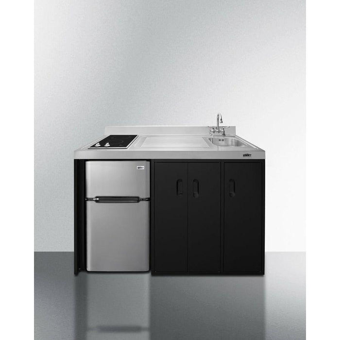 Summit 54 in. Wide All-In-One Kitchenette - CK54SINK