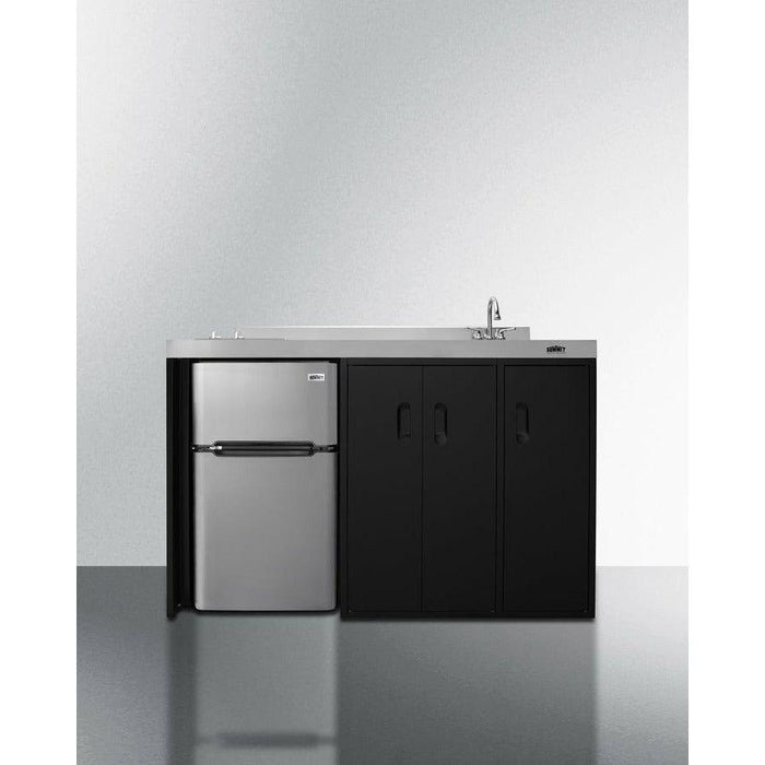 Summit 54 in. Wide All-In-One Kitchenette - CK54SINK