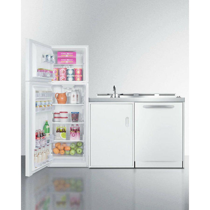 Summit 71 in. Wide All-In-One Kitchenette with Dishwasher - ACKDW72