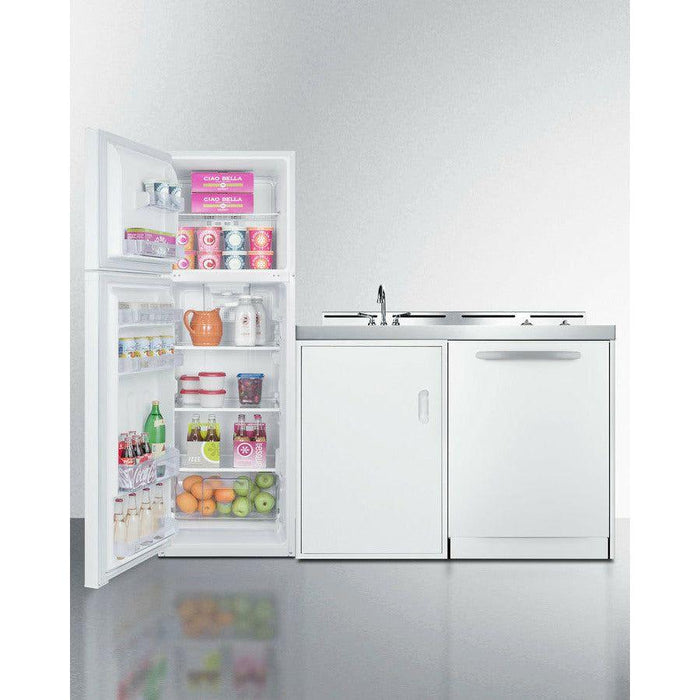 Summit 71 in. Wide All-In-One Kitchenette with Dishwasher - ACKDW72