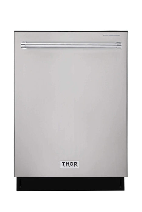 Thor Kitchen A-Series 3-Piece Appliance Package - 30-Inch Electric Range, Refrigerator, and Dishwasher in Stainless Steel