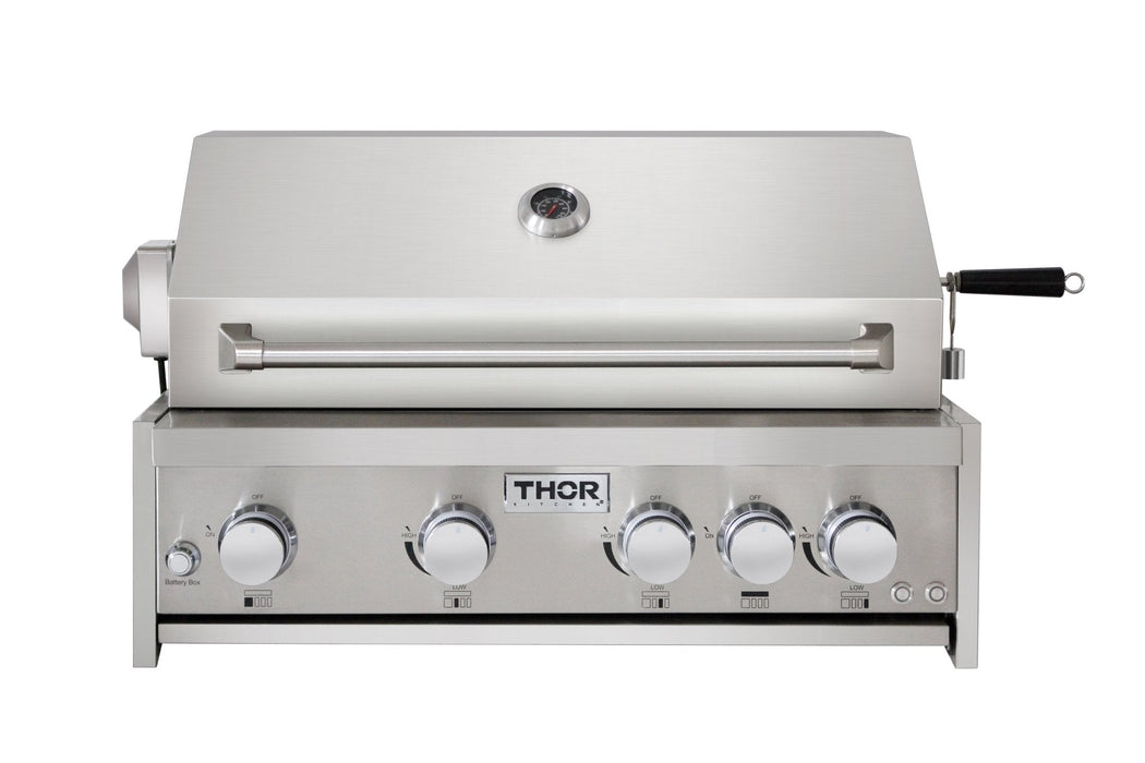 Thor Kitchen 32-Inch Pro Style Built-In Liquid Propane Grill (MK04SS304)